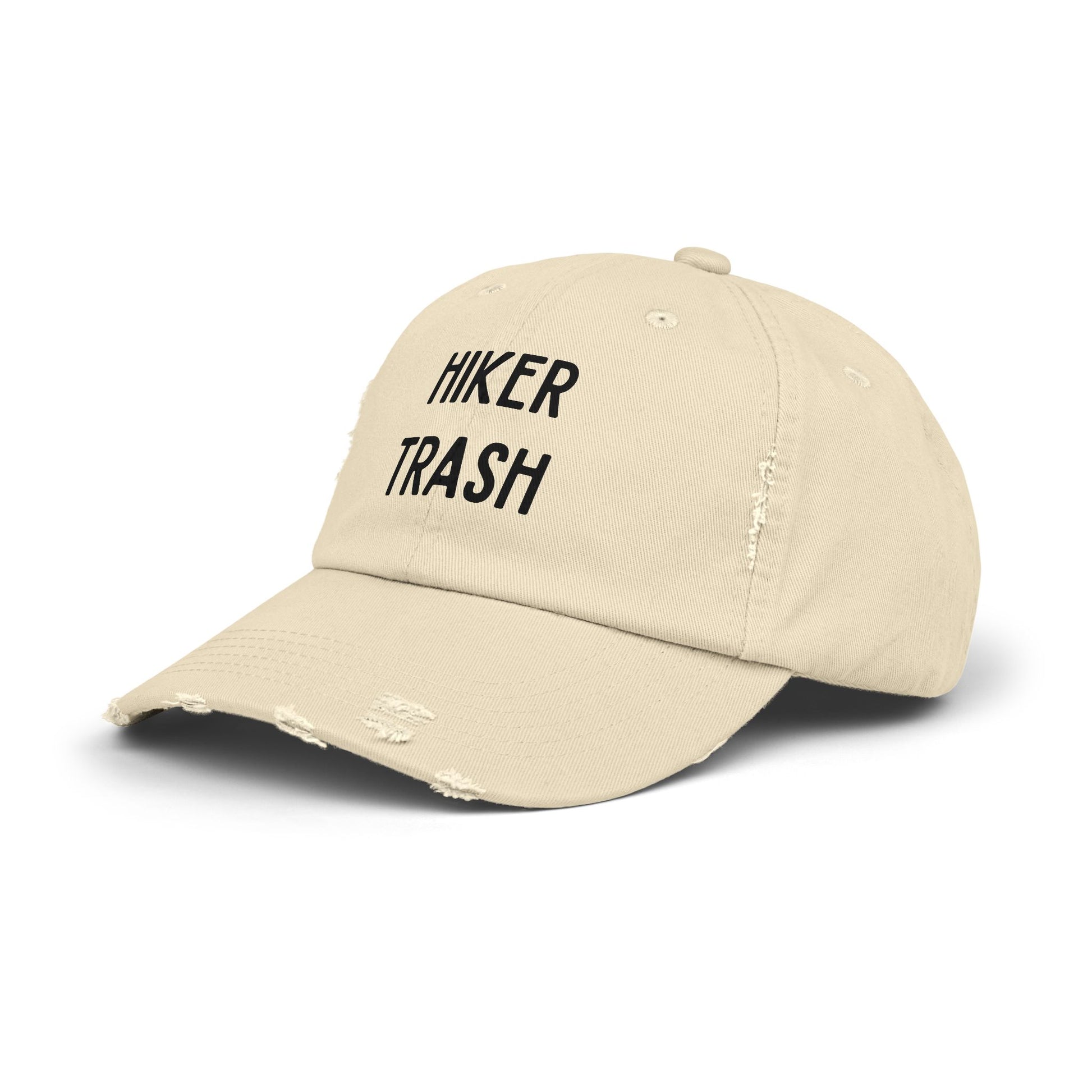 Hiker Trash Distressed Unisex Cap