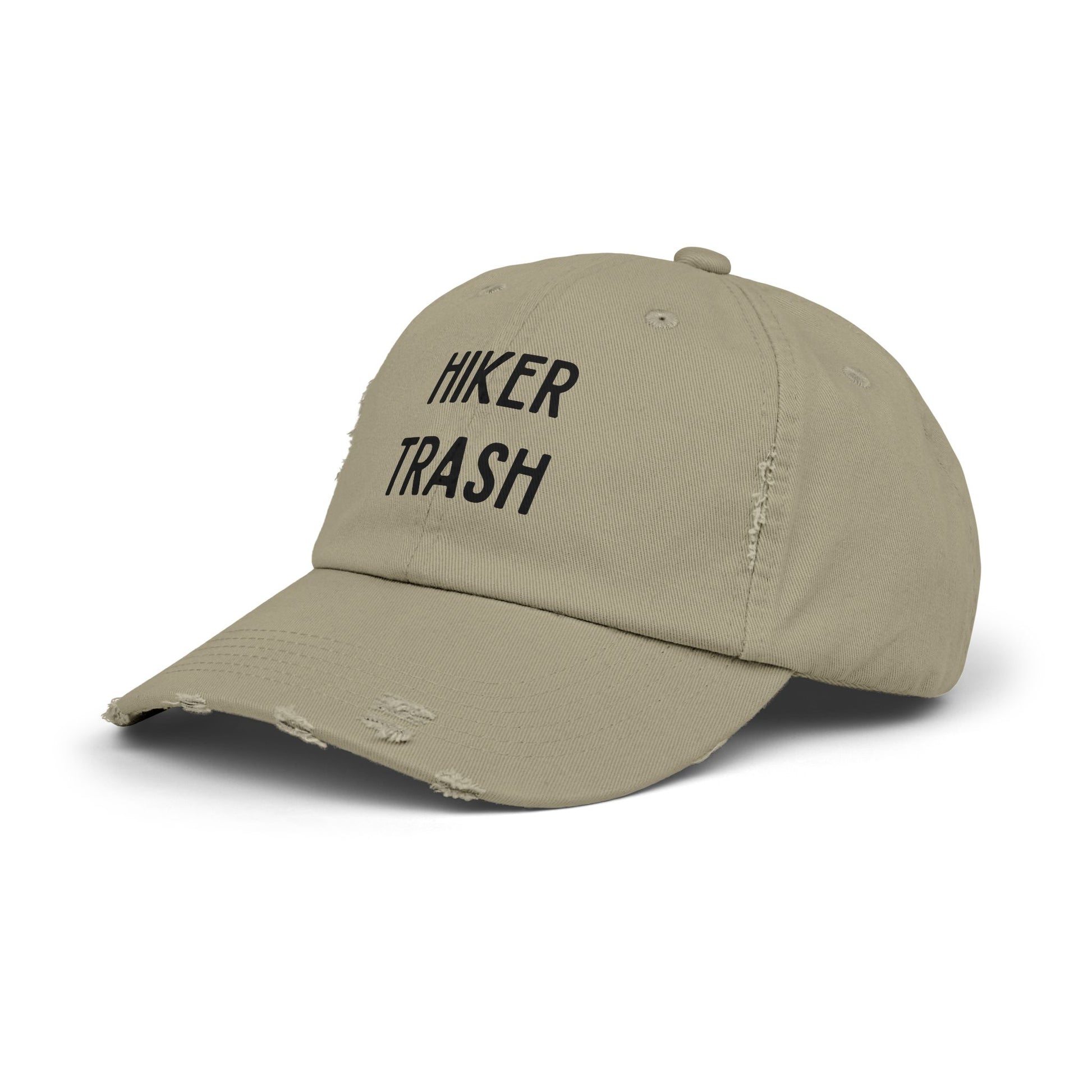 Hiker Trash Distressed Unisex Cap