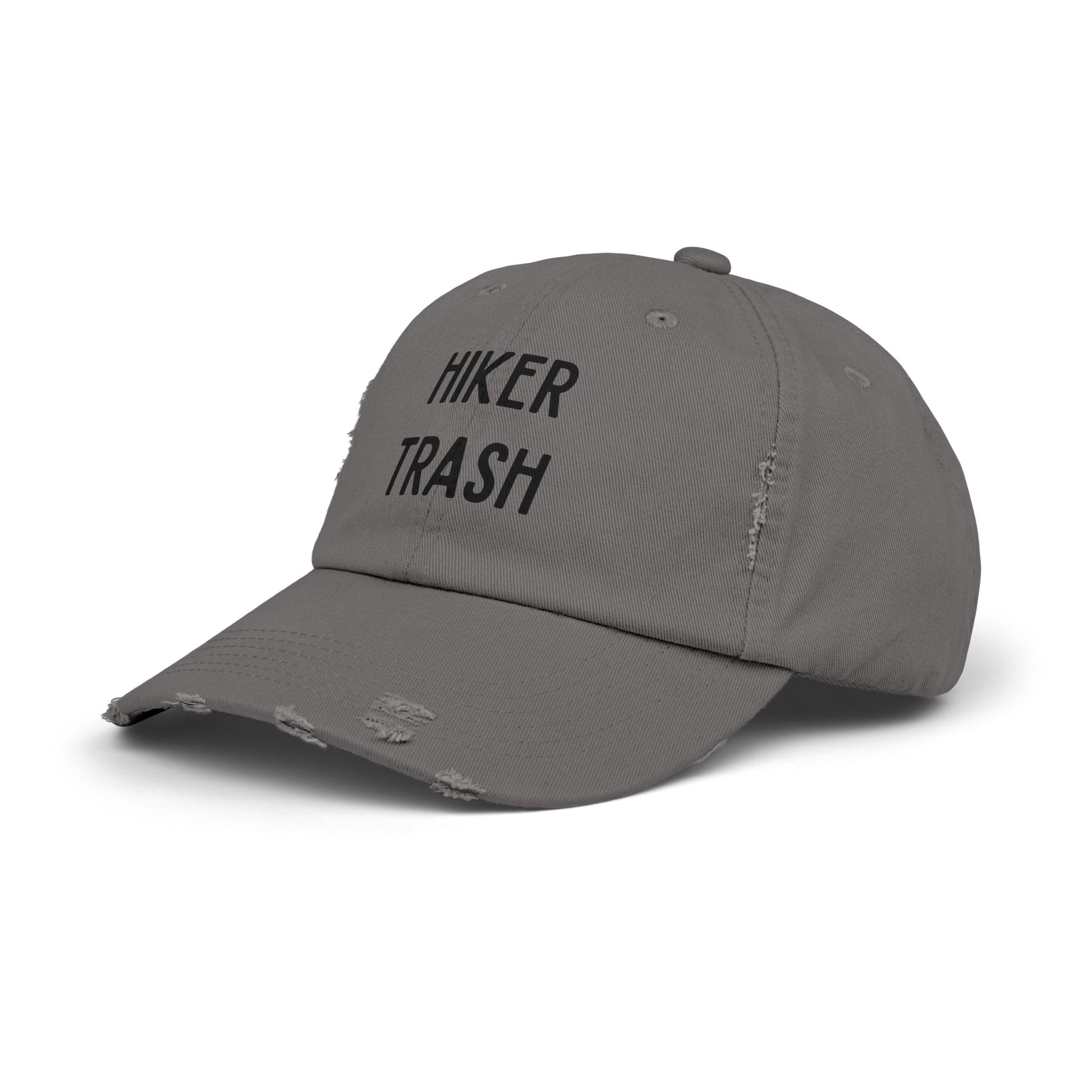Hiker Trash Distressed Unisex Cap