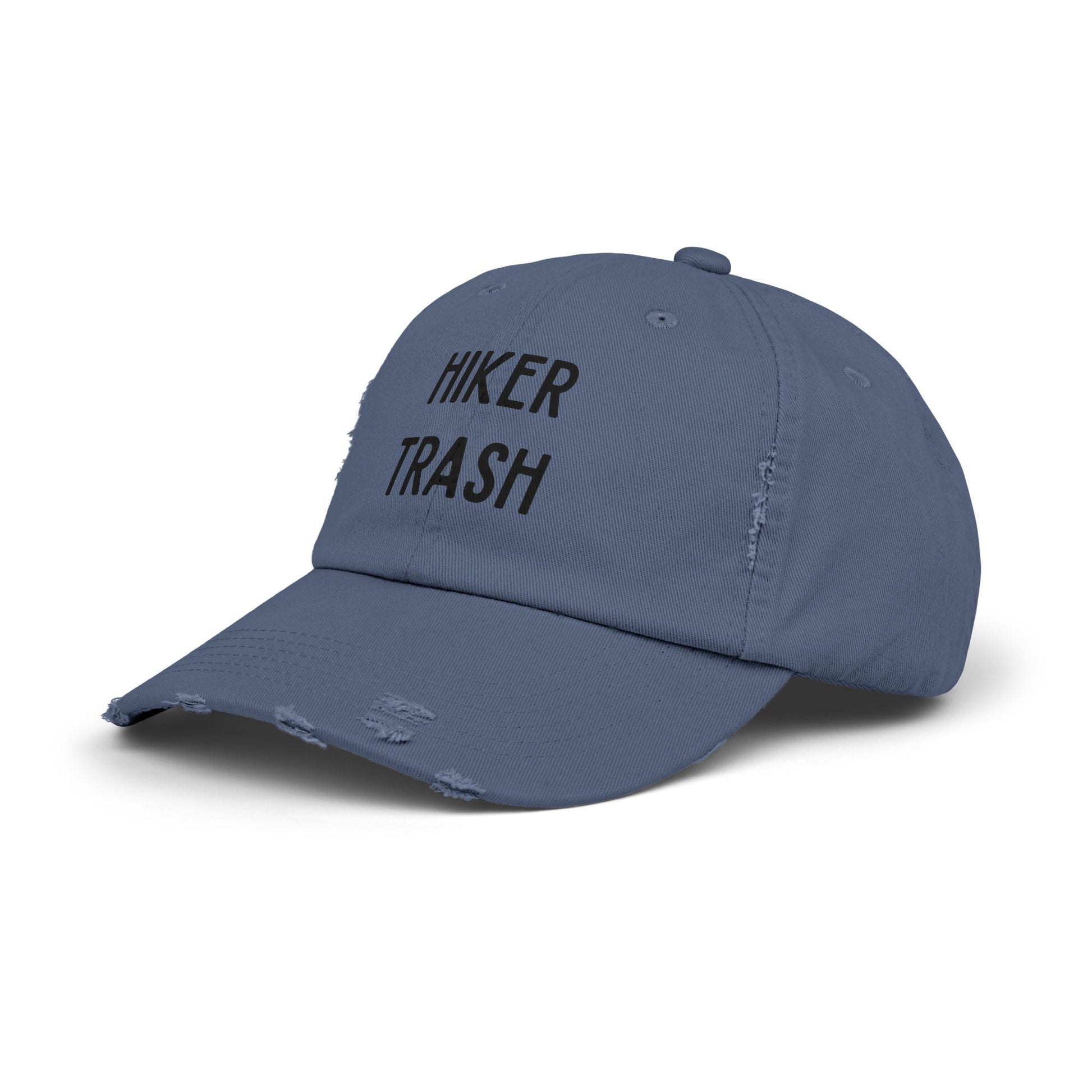 Hiker Trash Distressed Unisex Cap