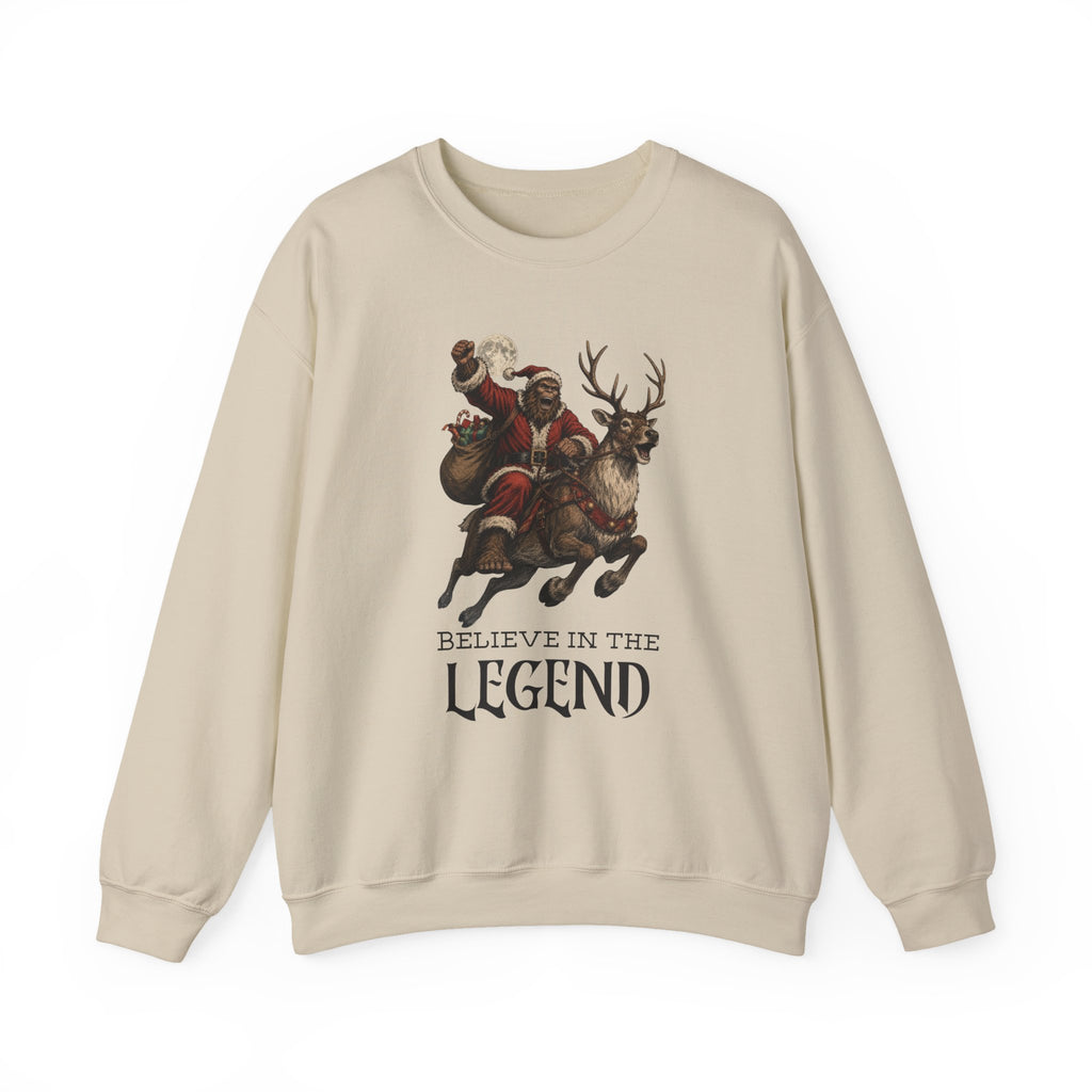 Believe in the Legend Christmas Sweatshirt