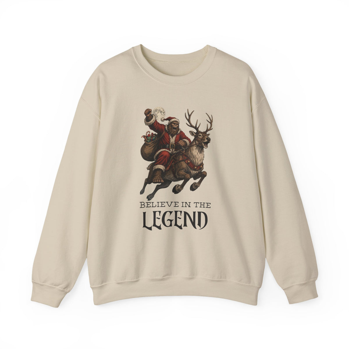 Believe in the Legend Christmas Sweatshirt