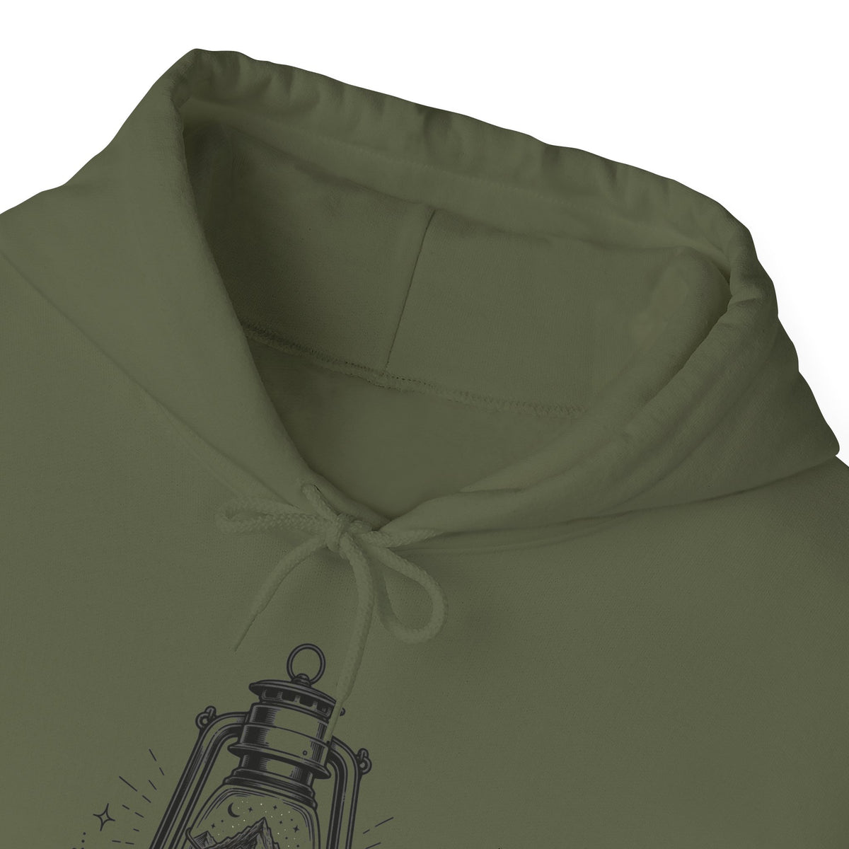 Lantern Wilderness Hoodie – "Light the Wild" Graphic Hooded Sweatshirt