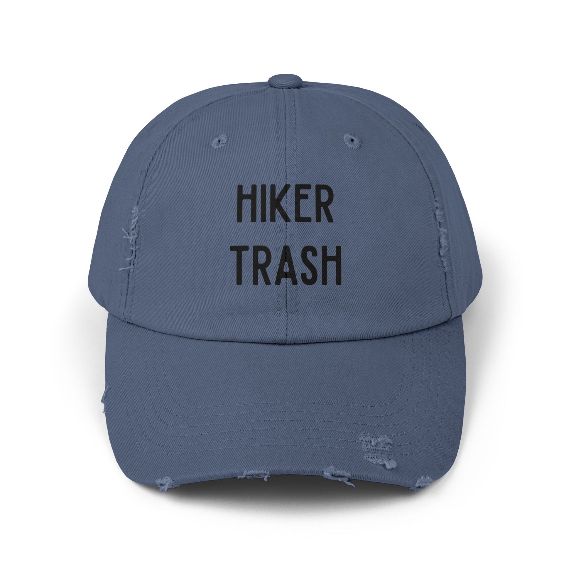 Hiker Trash Distressed Unisex Cap