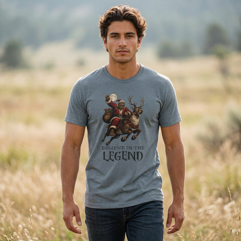 Believe in the Legend Christmas Tee