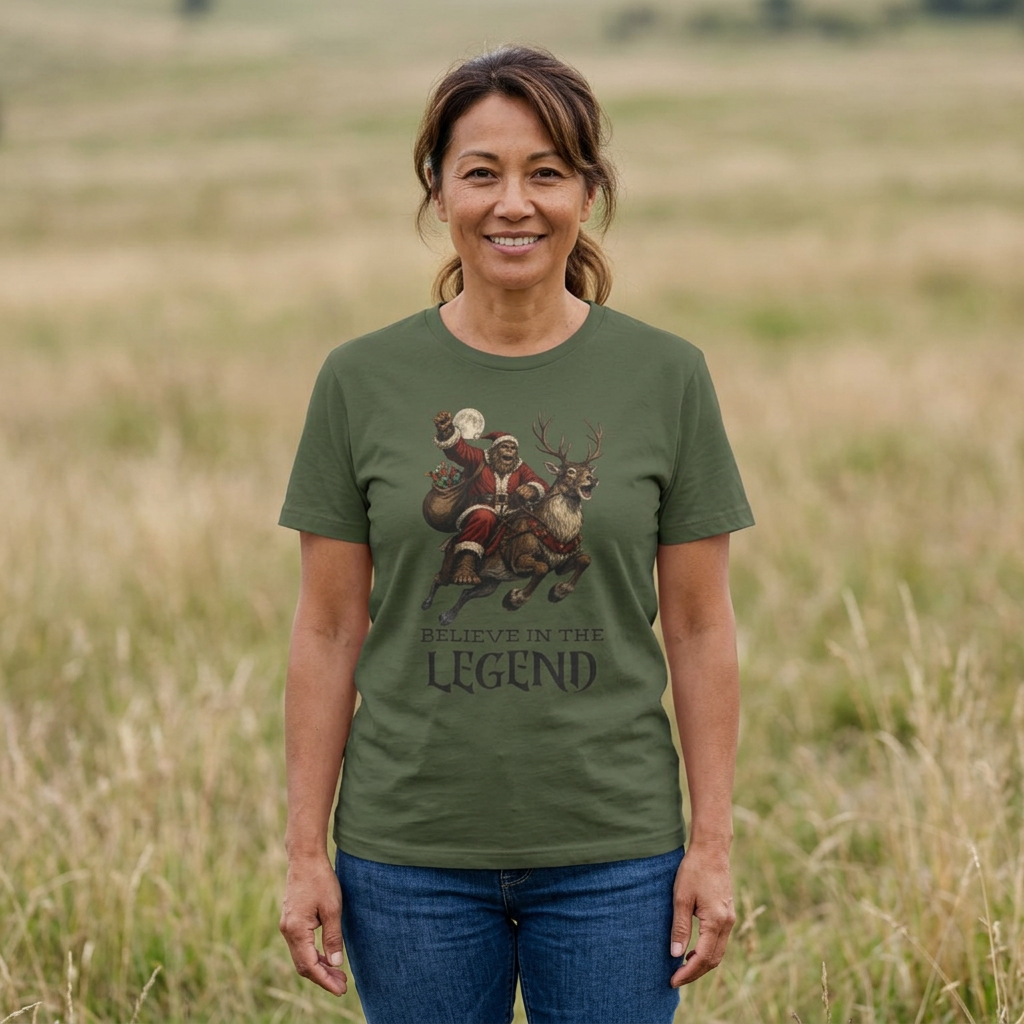 Believe in the Legend Christmas Tee