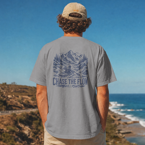 Chase the Flow Mountain Adventure T-Shirt
