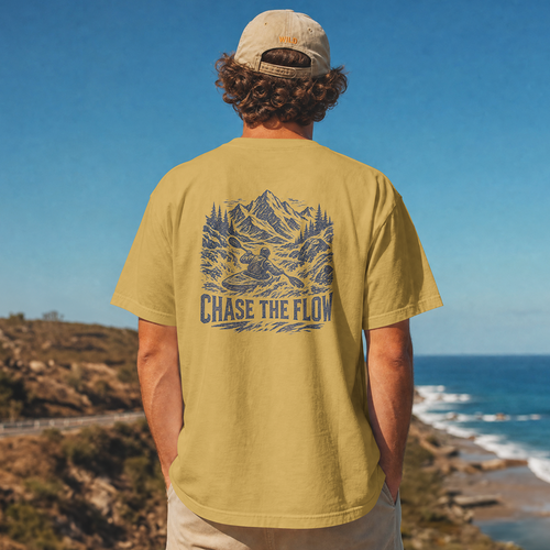 Chase the Flow Mountain Adventure T-Shirt