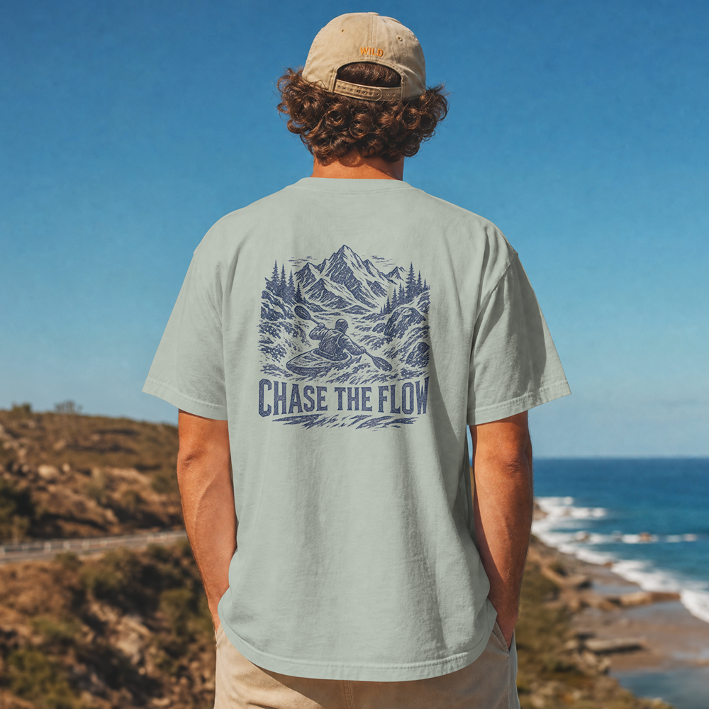 Chase the Flow Mountain Adventure T-Shirt