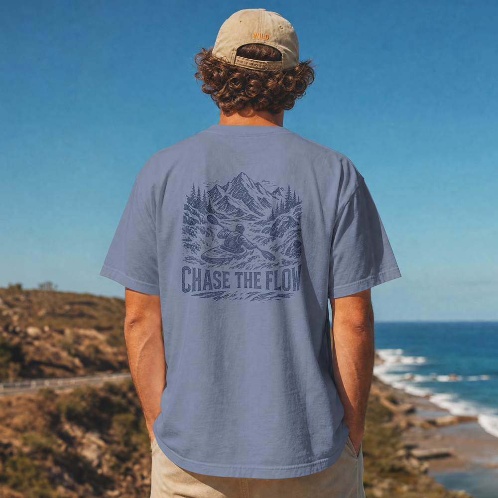 Chase the Flow Mountain Adventure T-Shirt