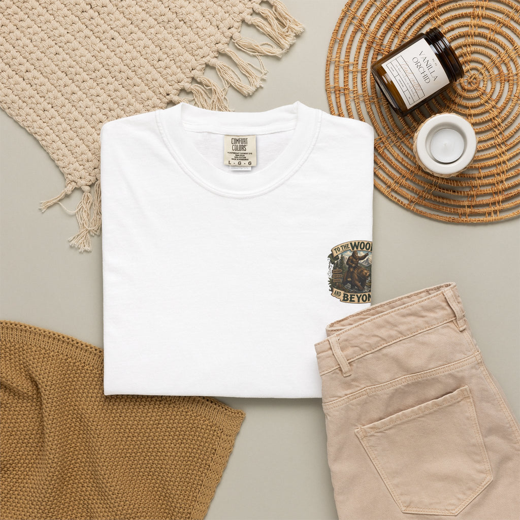 To the Woods and Beyond Bear Camping T-Shirt