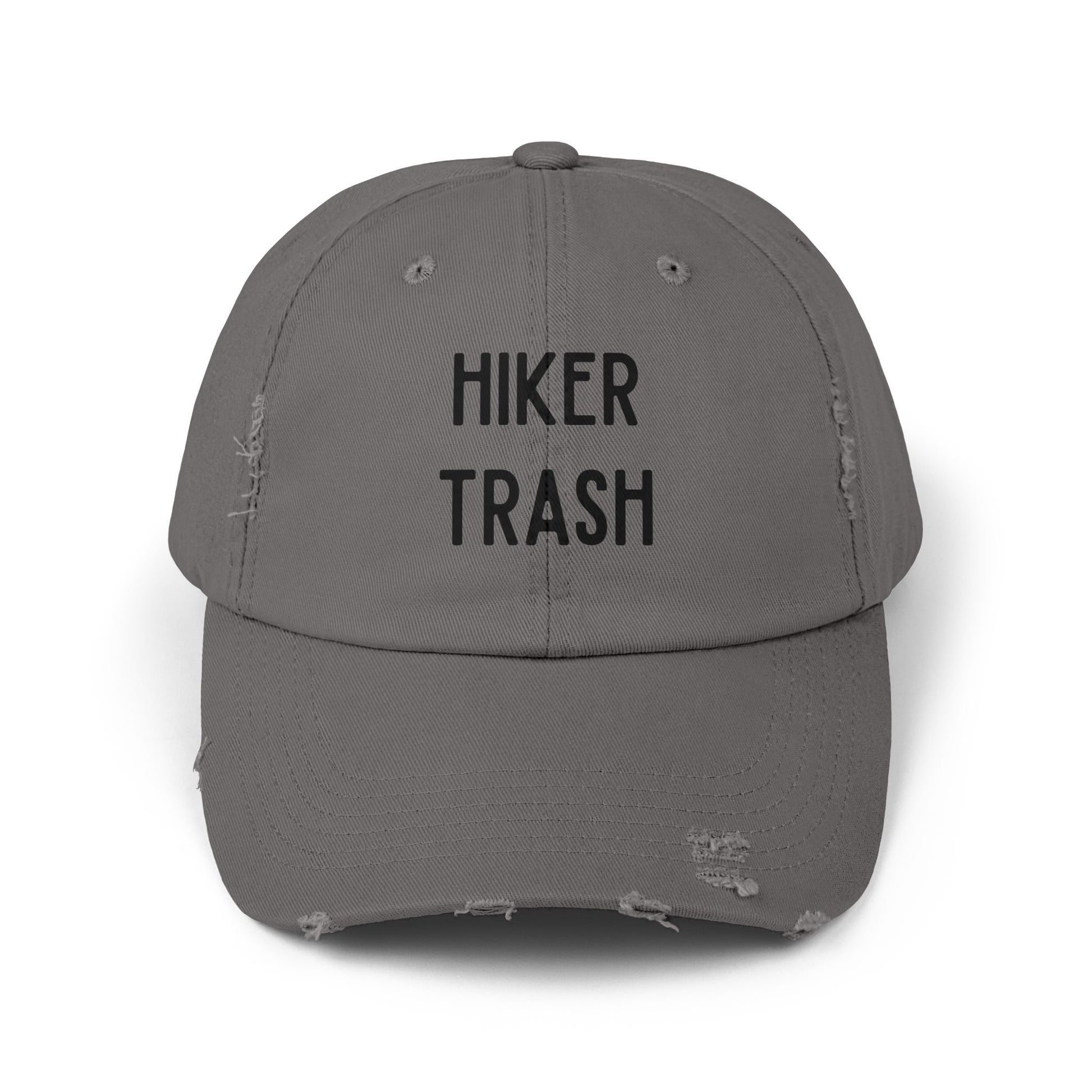 Hiker Trash Distressed Unisex Cap